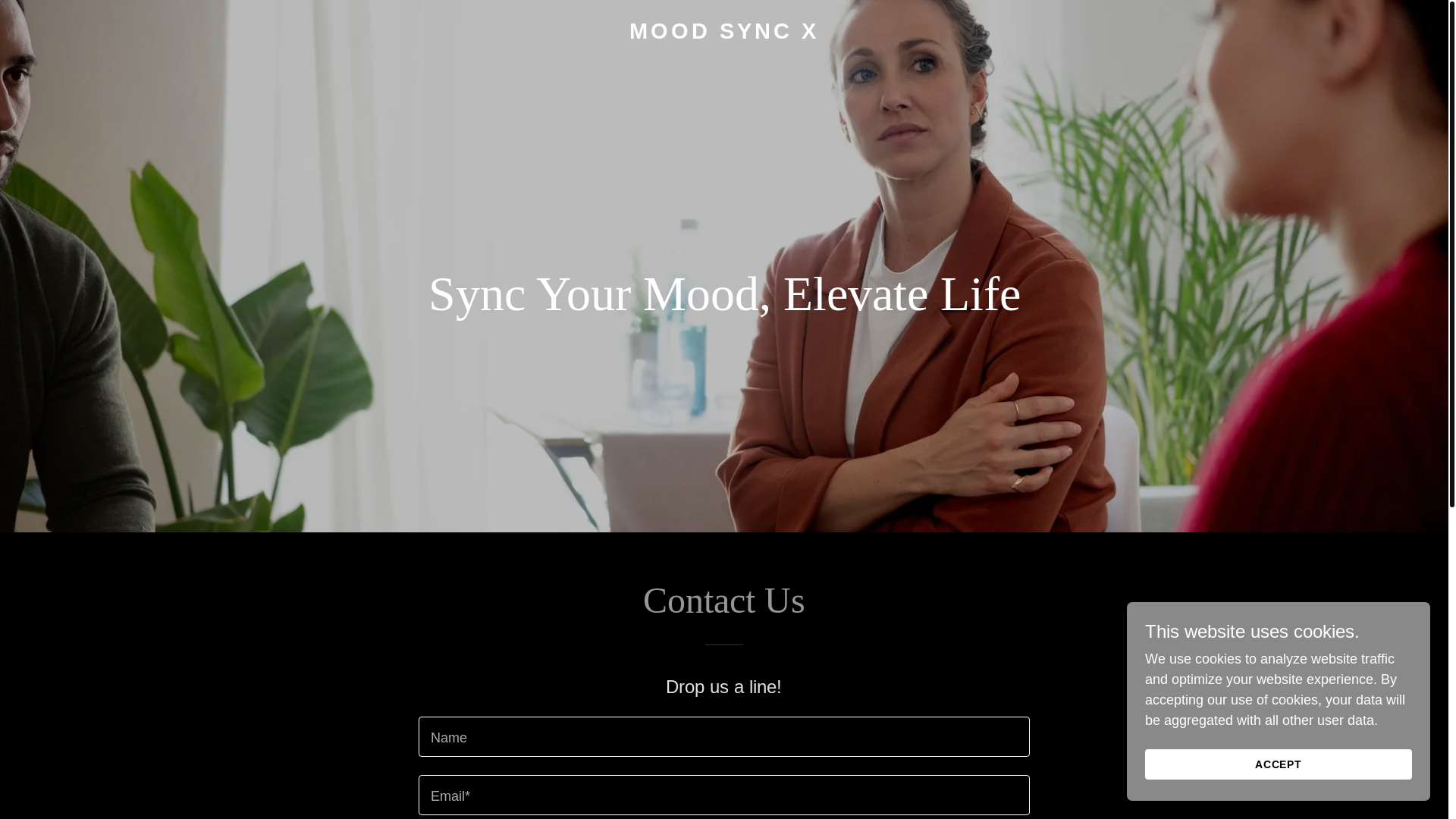 website screenshot of https://moodsyncx.com/
