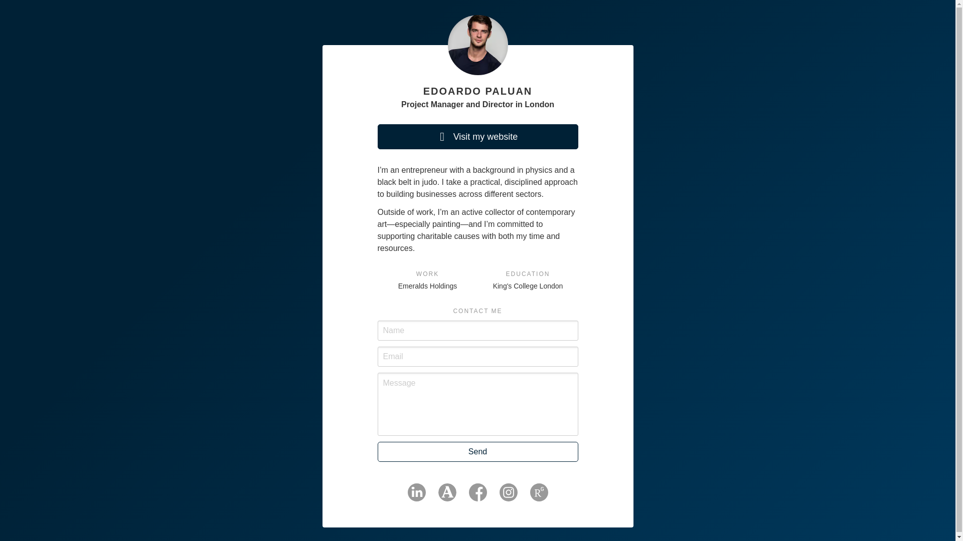 website screenshot of https://edoardopaluan.me/