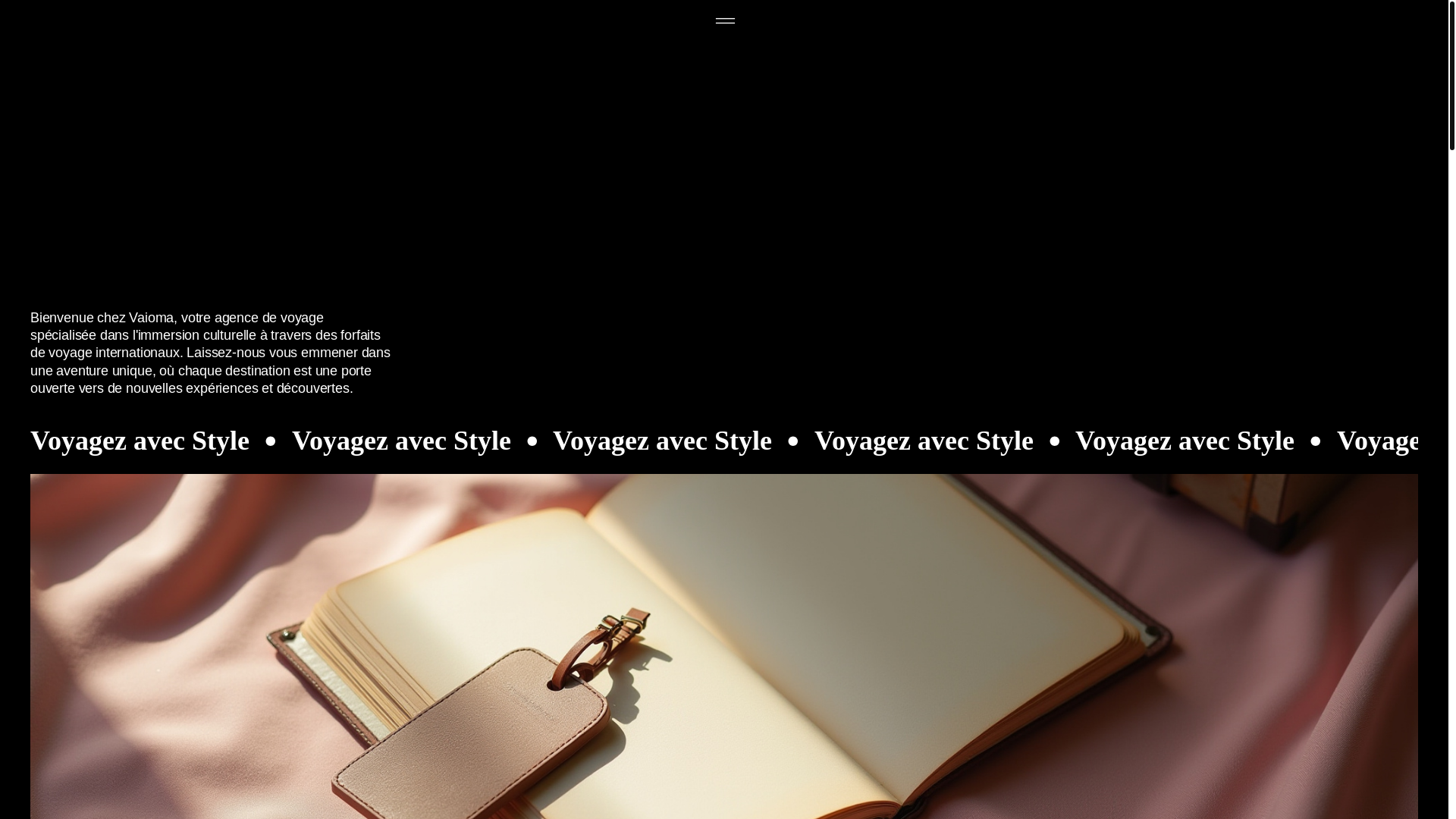 website screenshot of https://vaioma.info/