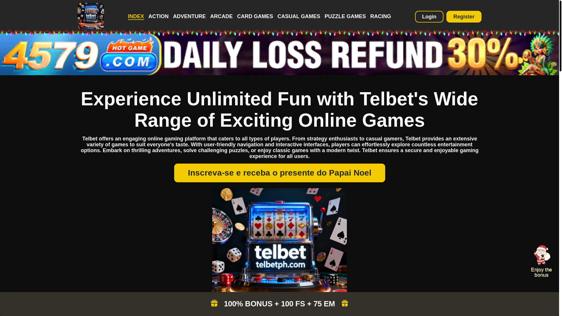 website screenshot of https://telbetph.com/