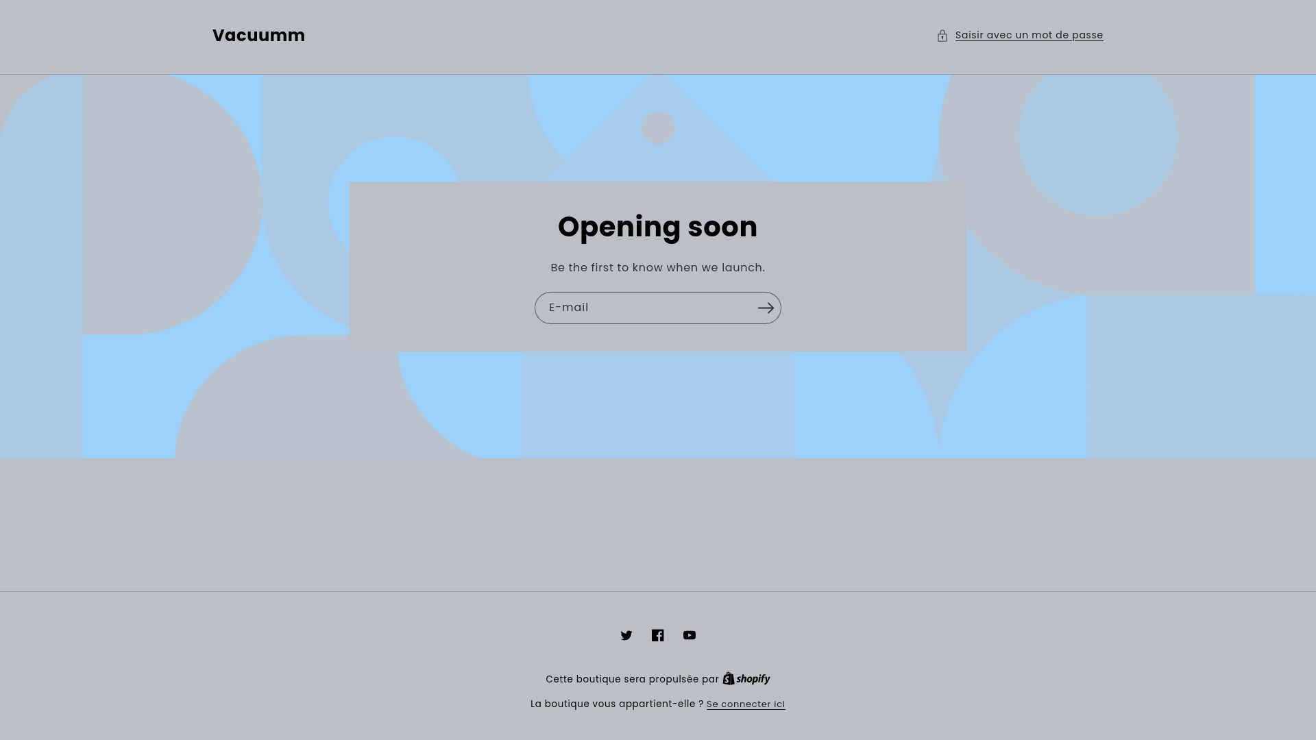 website screenshot of https://vacuumm.store/