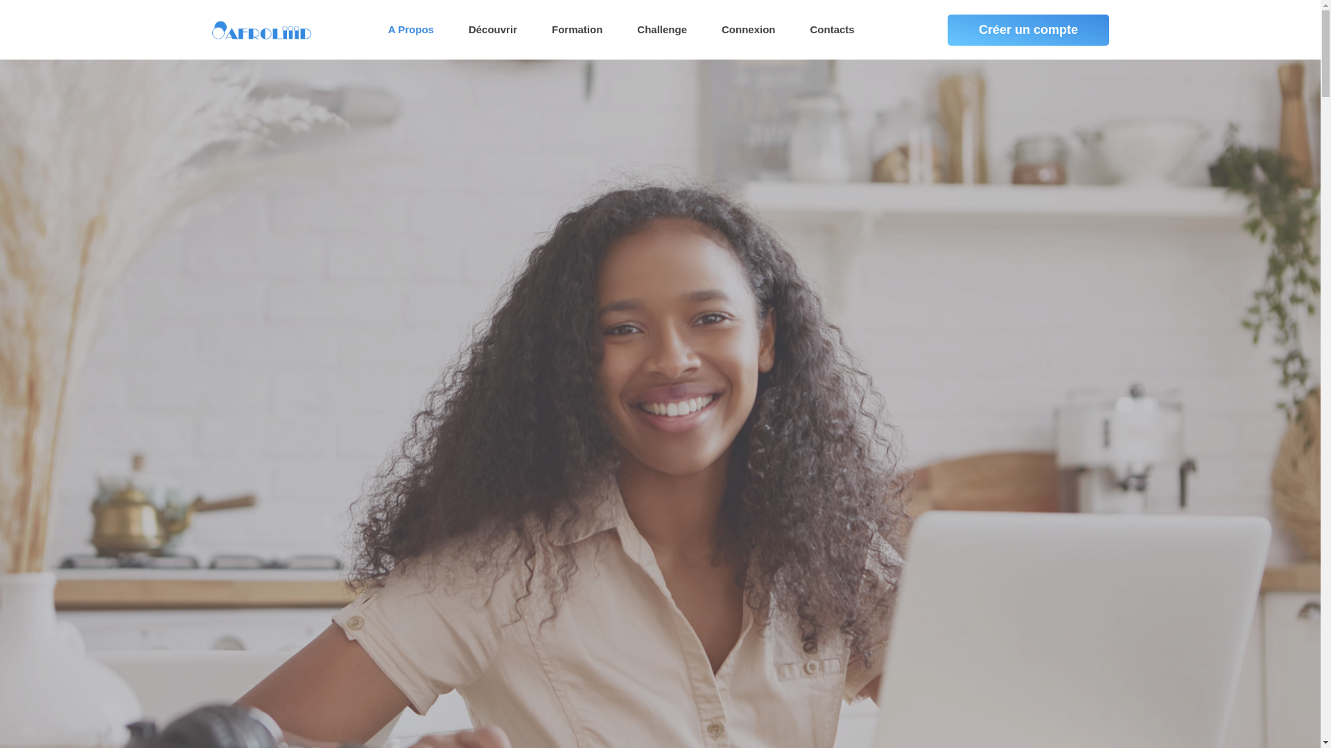 website screenshot of https://afrolid.com/