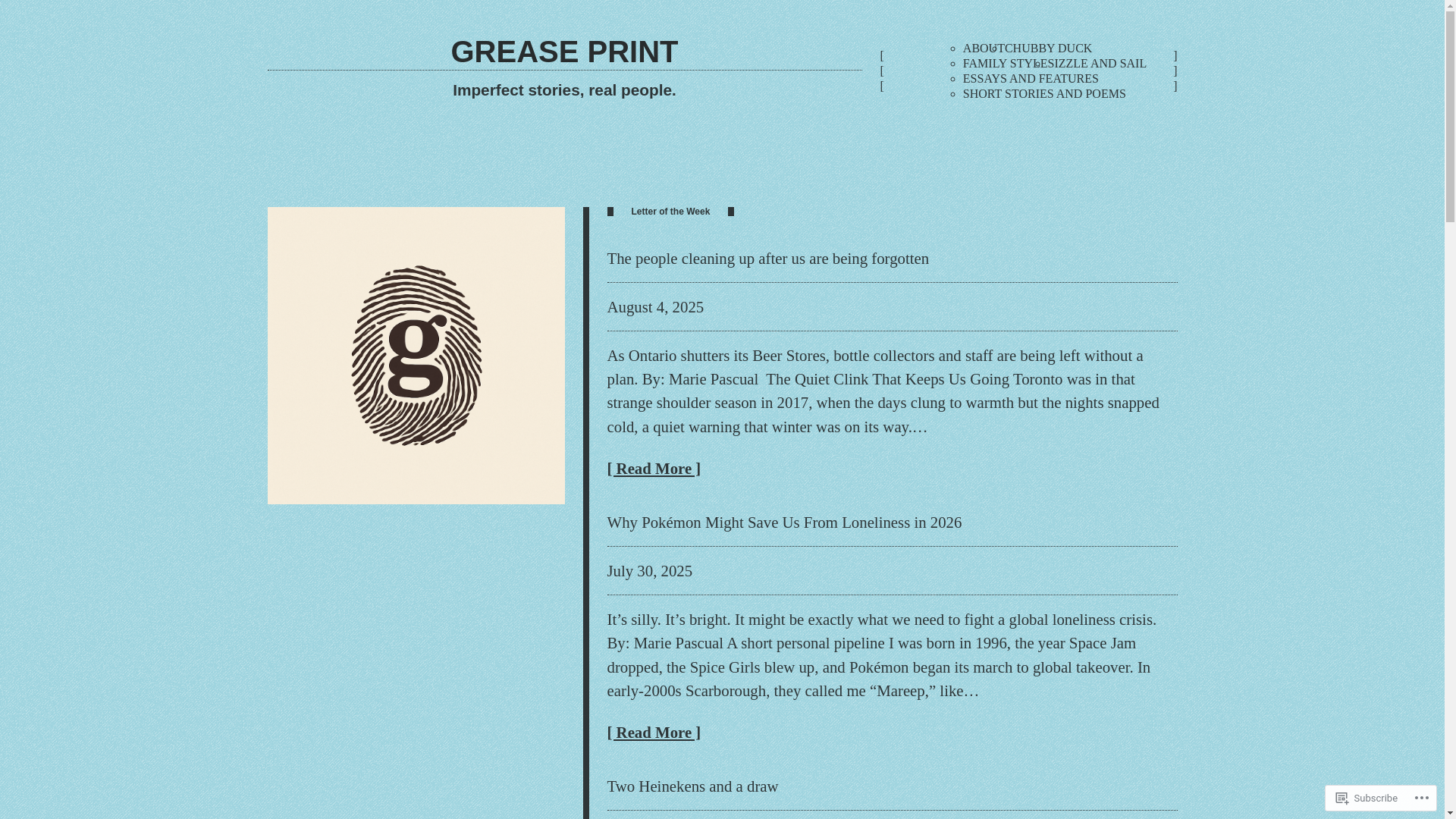 website screenshot of https://greaseprint.com/