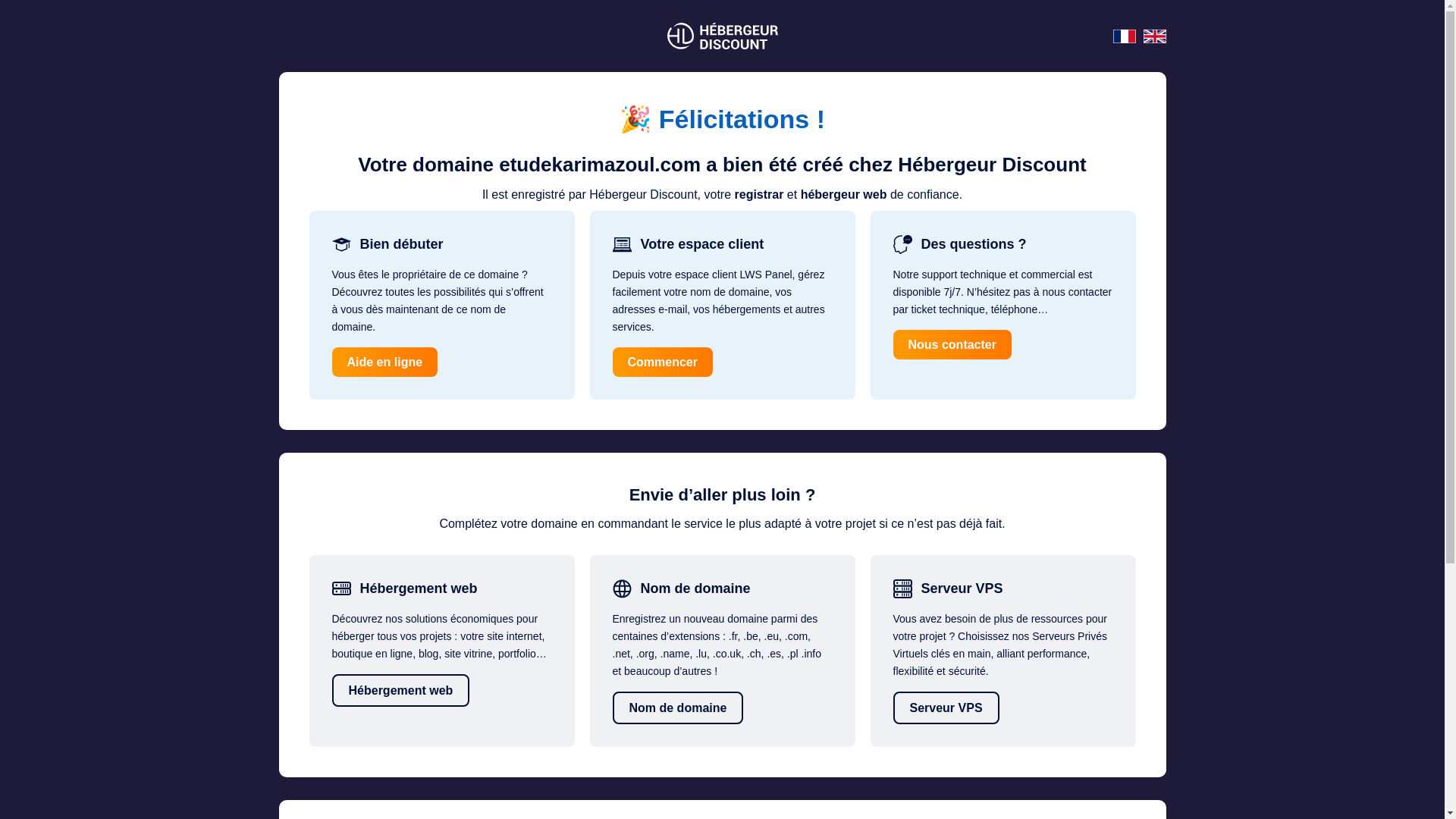 website screenshot of https://etudekarimazoul.com/