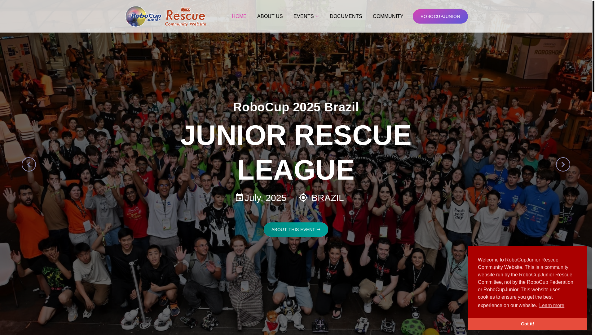 website screenshot of https://rescue-community-website.pages.dev/