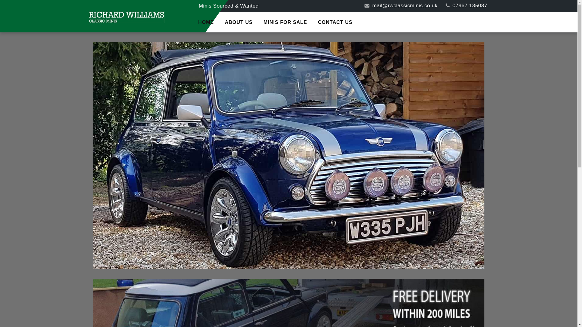 website screenshot of https://roverminicooper.co.uk/