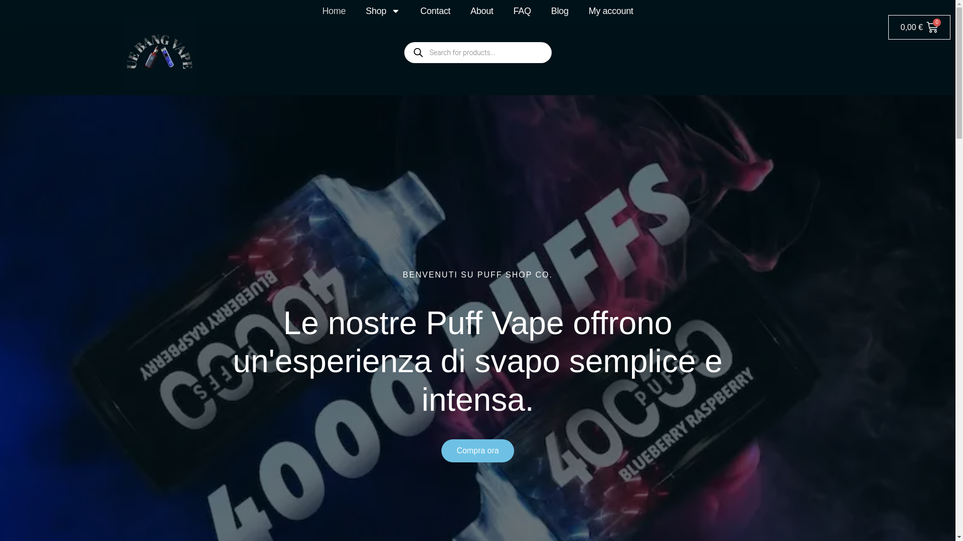 website screenshot of https://uebangvape.com/