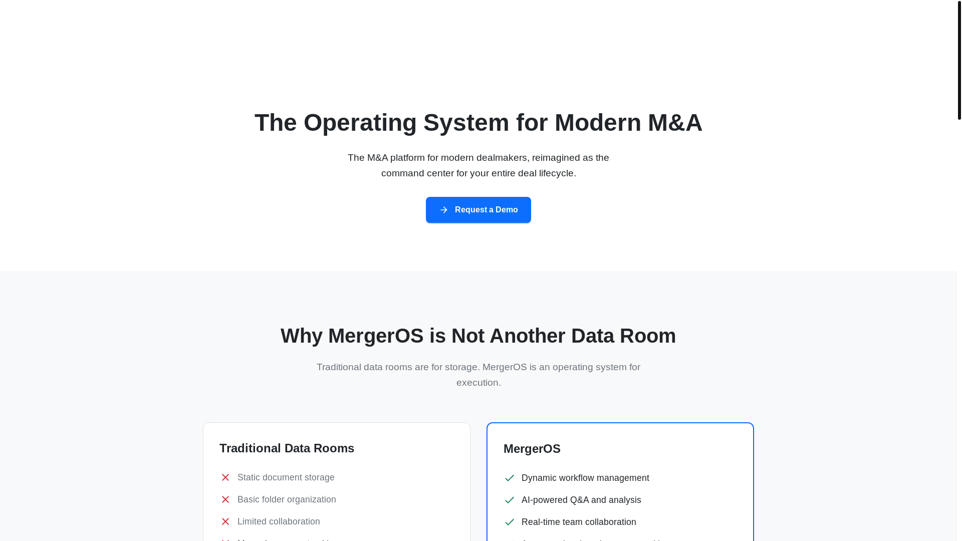 website screenshot of https://mergeros.pages.dev/