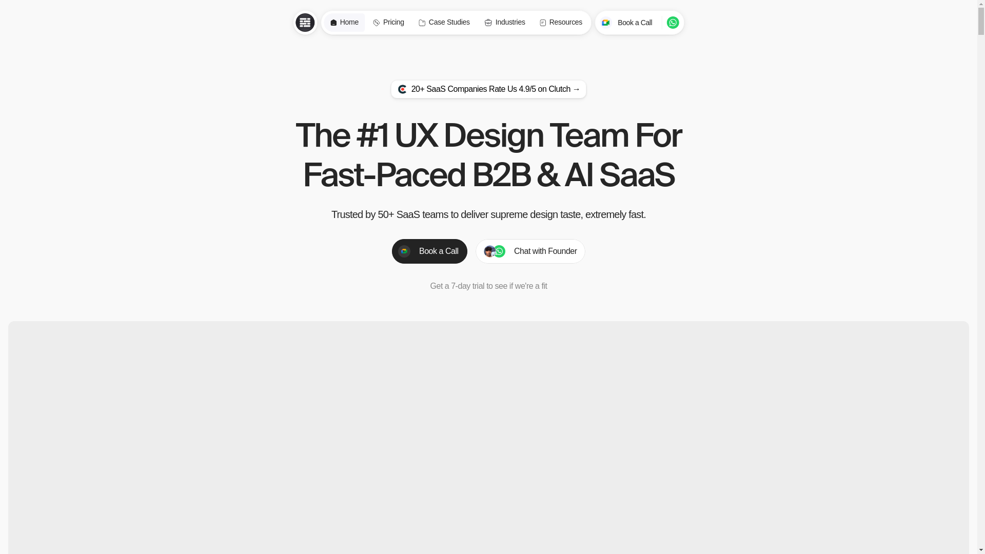 website screenshot of https://designbybricx.com/