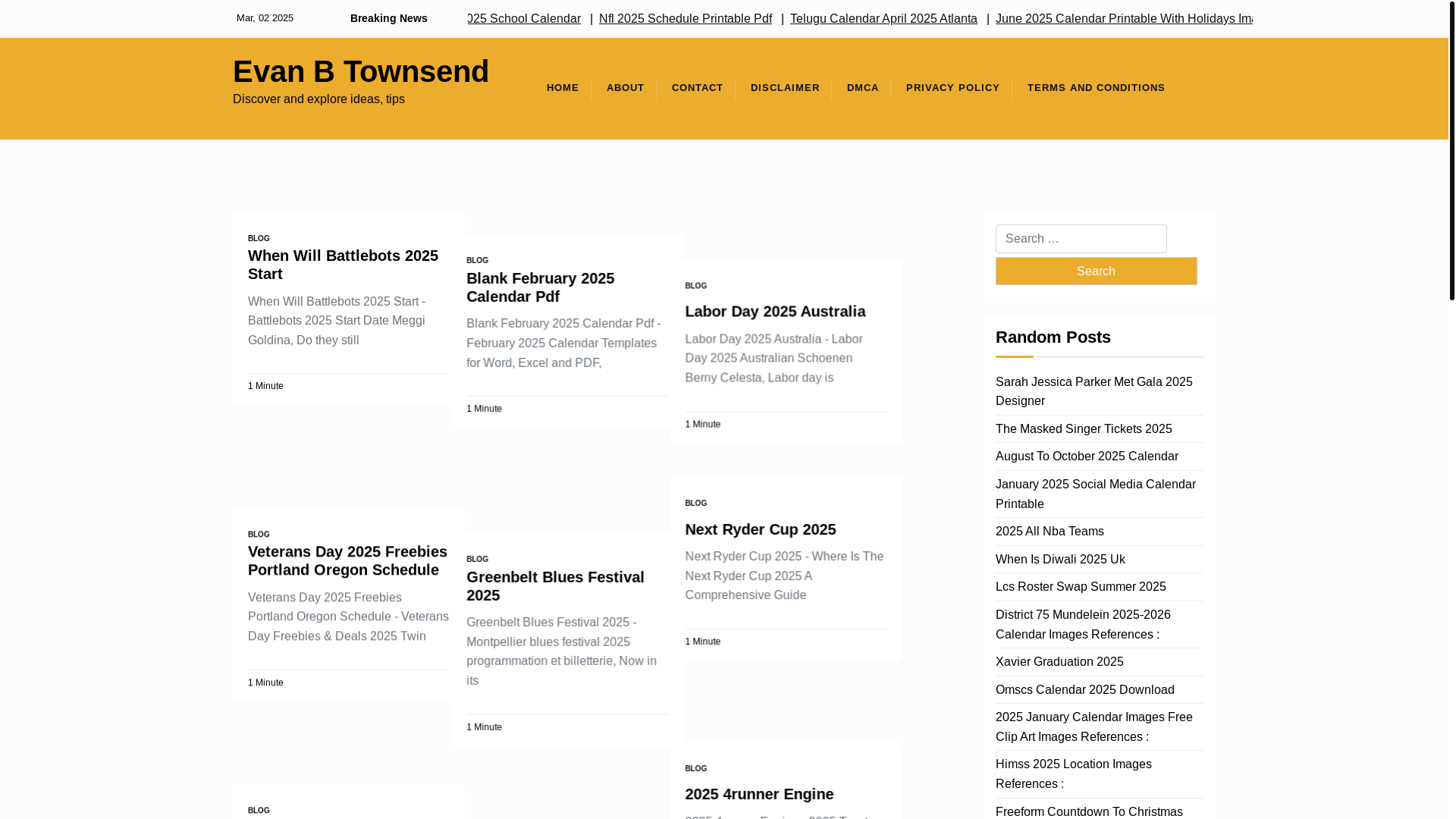 website screenshot of https://evanbtownsendr.pages.dev/