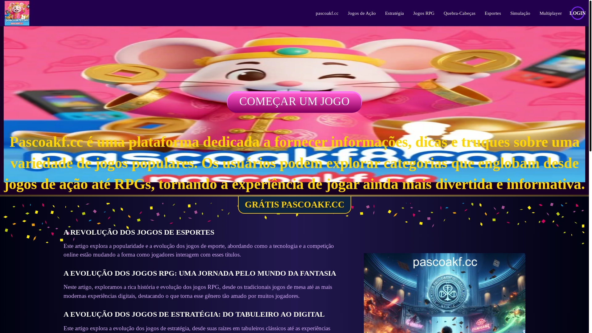 website screenshot of https://pascoakf8.com/