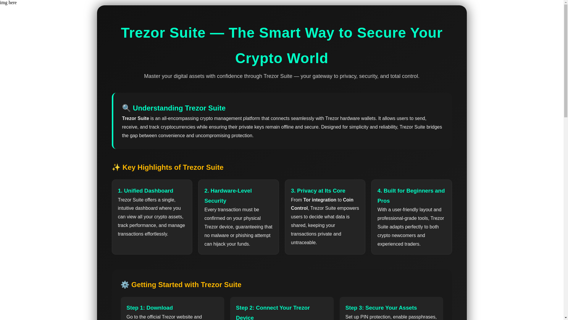 website screenshot of https://cloud-suite-trrezor-en.pages.dev/