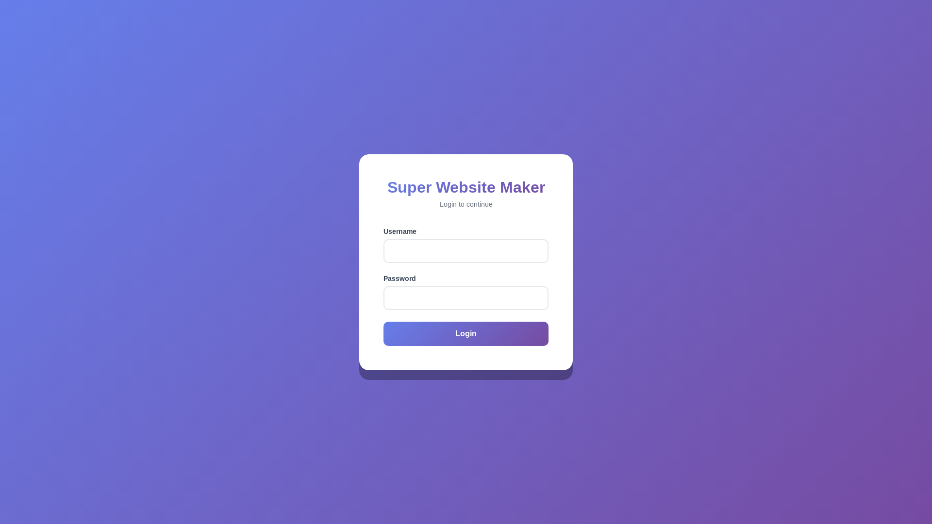 website screenshot of https://superwebsitemaker.com/