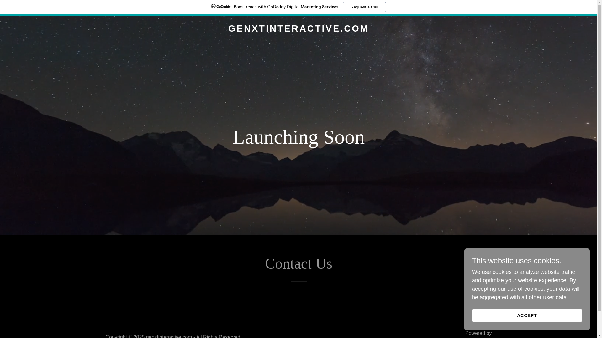 website screenshot of https://genxtinteractive.com/