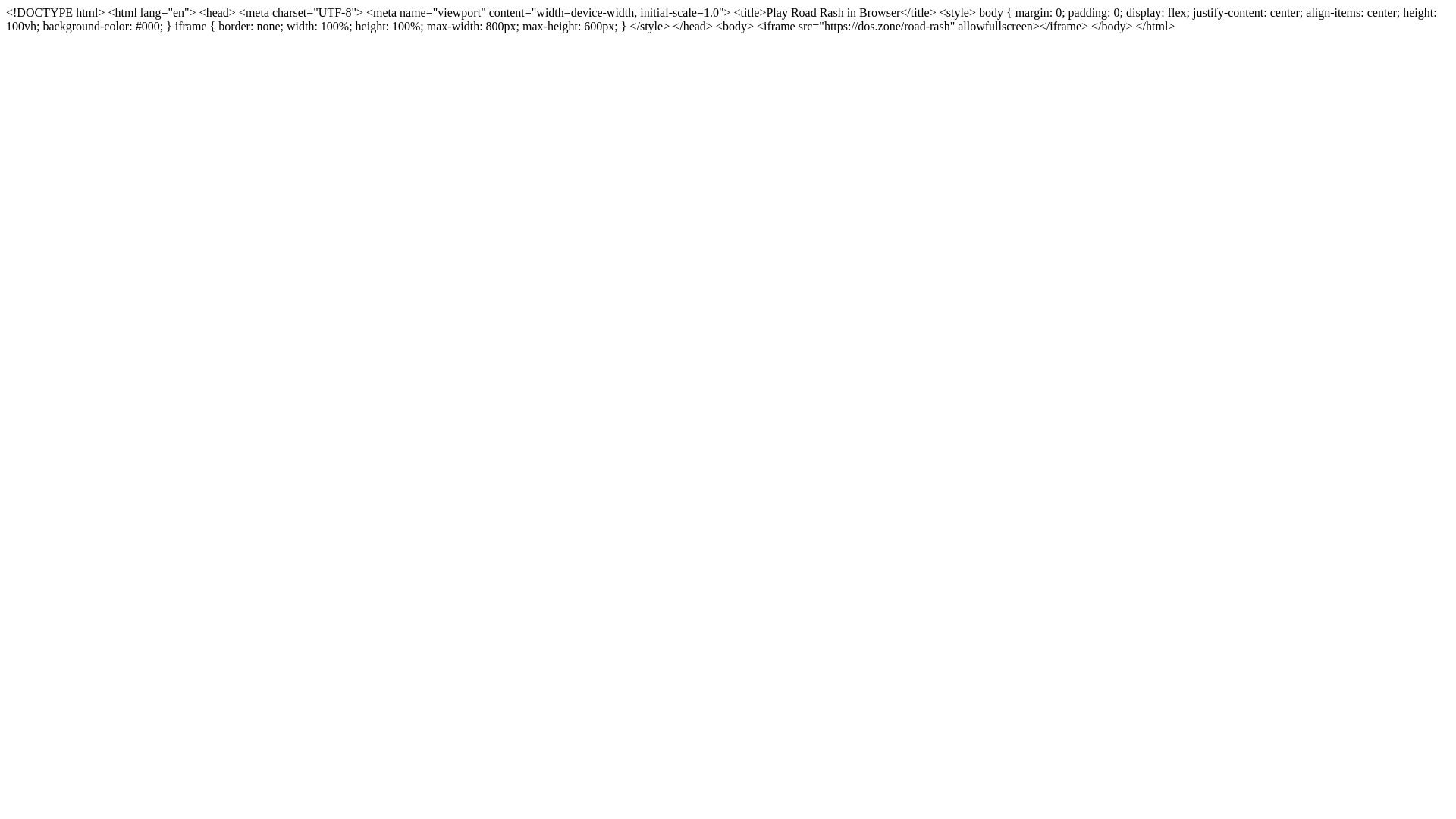 website screenshot of https://ce23adca-bf0b-47b1-91b5-c38deac82066-road-rash.pages.dev/