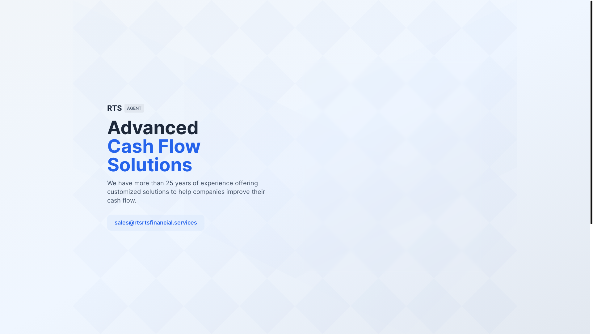 website screenshot of https://rtsfinancial.services/