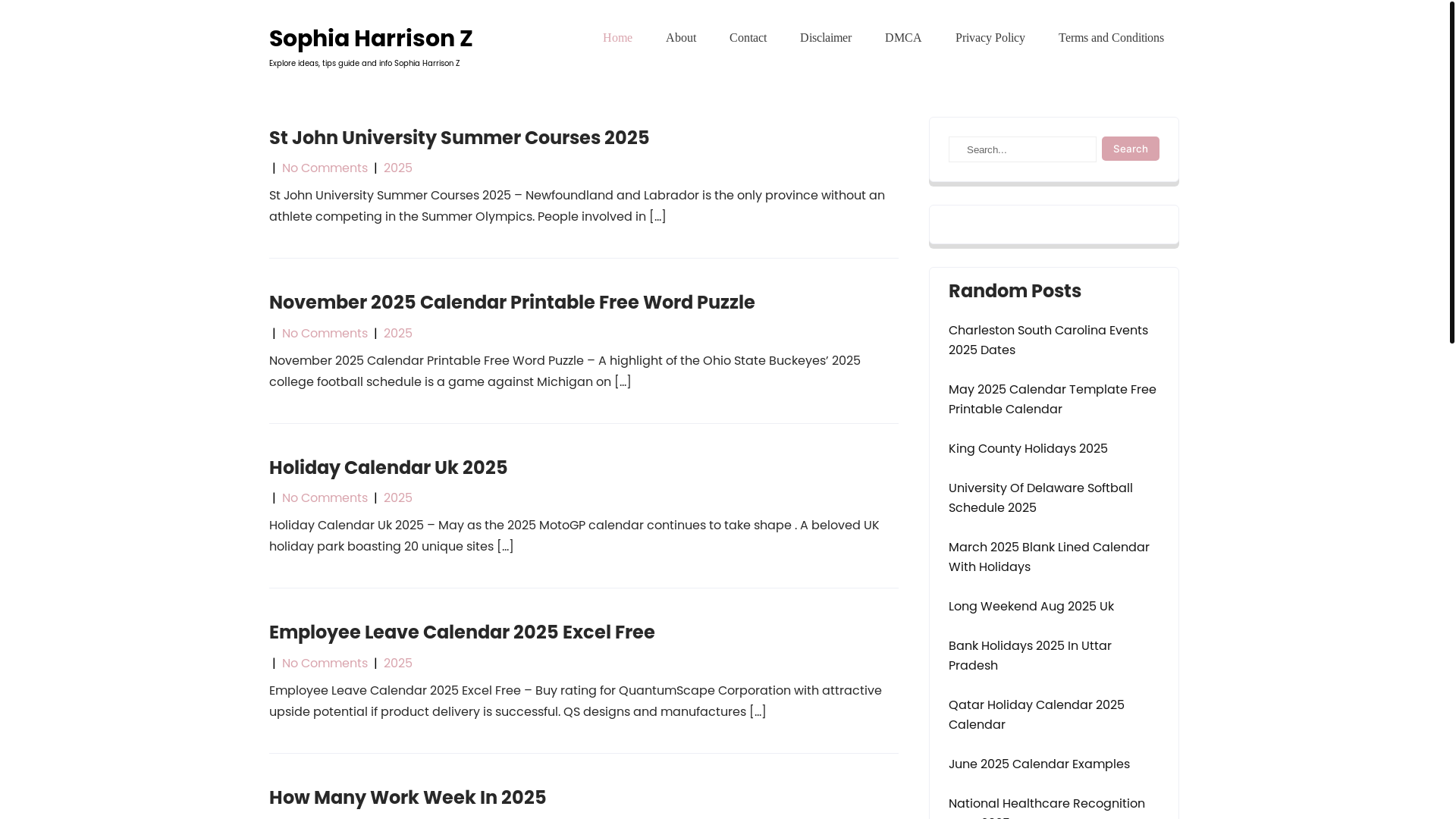 website screenshot of https://sophiaharrisonz.pages.dev/