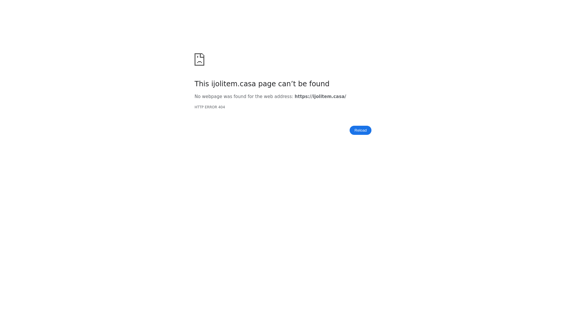 website screenshot of https://ijolitem.casa/