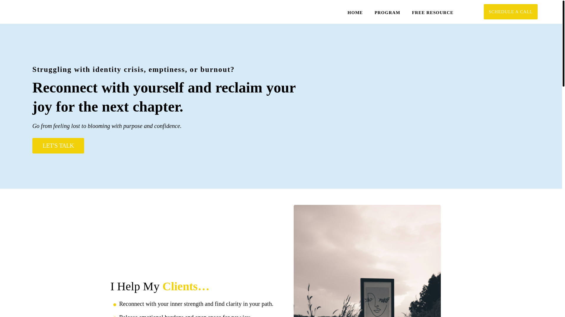 website screenshot of https://sharadjoshicoach.com/