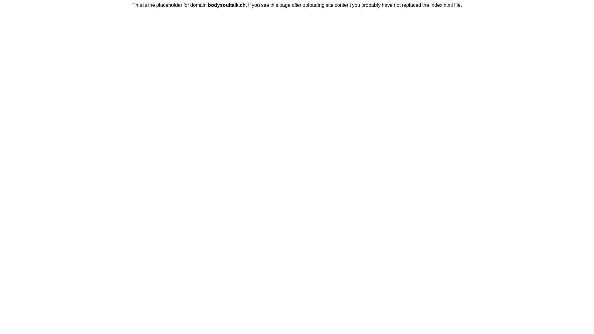 website screenshot of https://bodysoultalk.ch/
