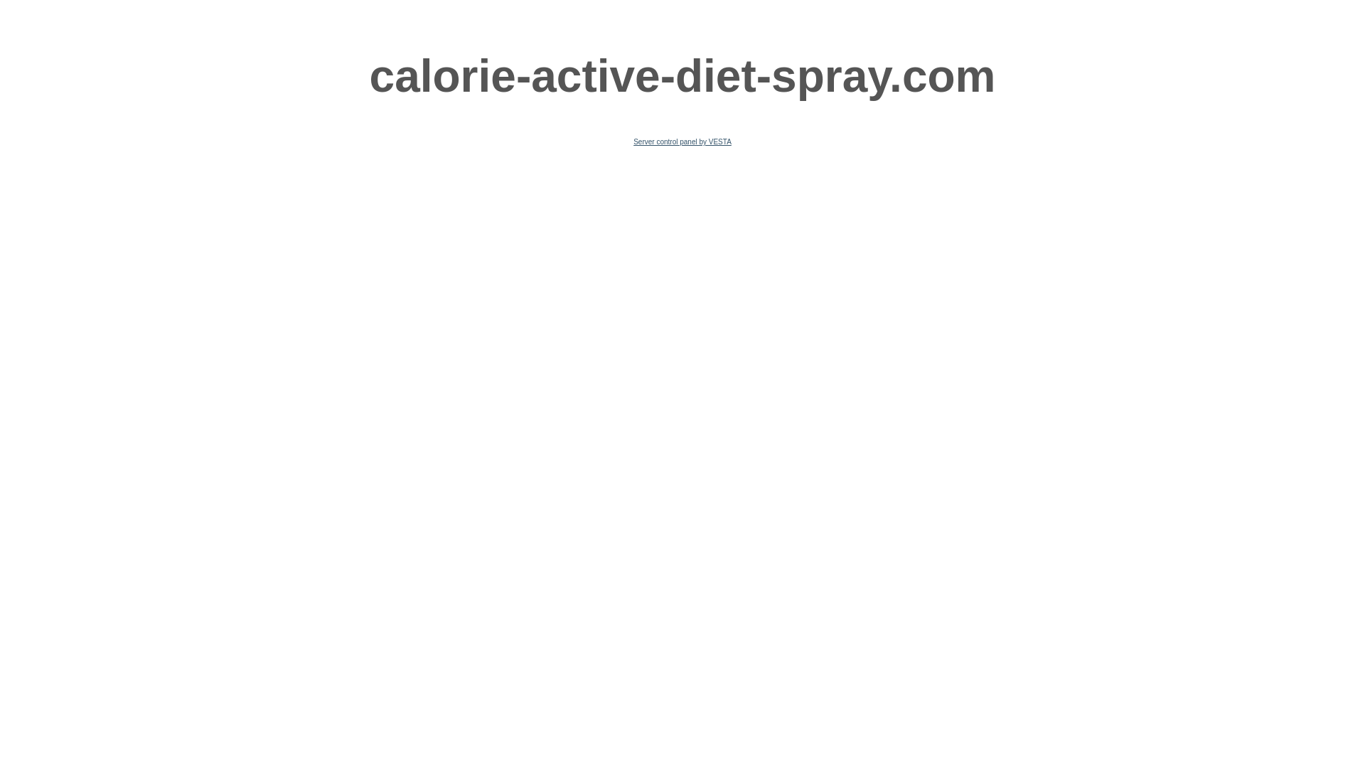 website screenshot of https://calorie-active-diet-spray.com/