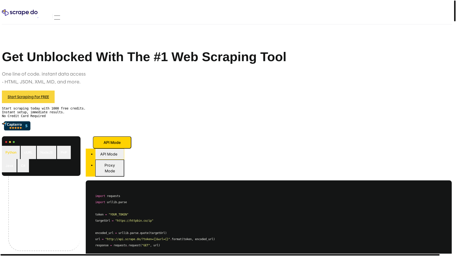 website screenshot of https://scrape-do-landing.pages.dev/