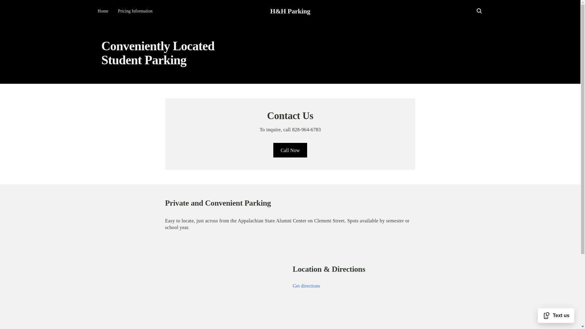 website screenshot of https://hhparkingservices.com/