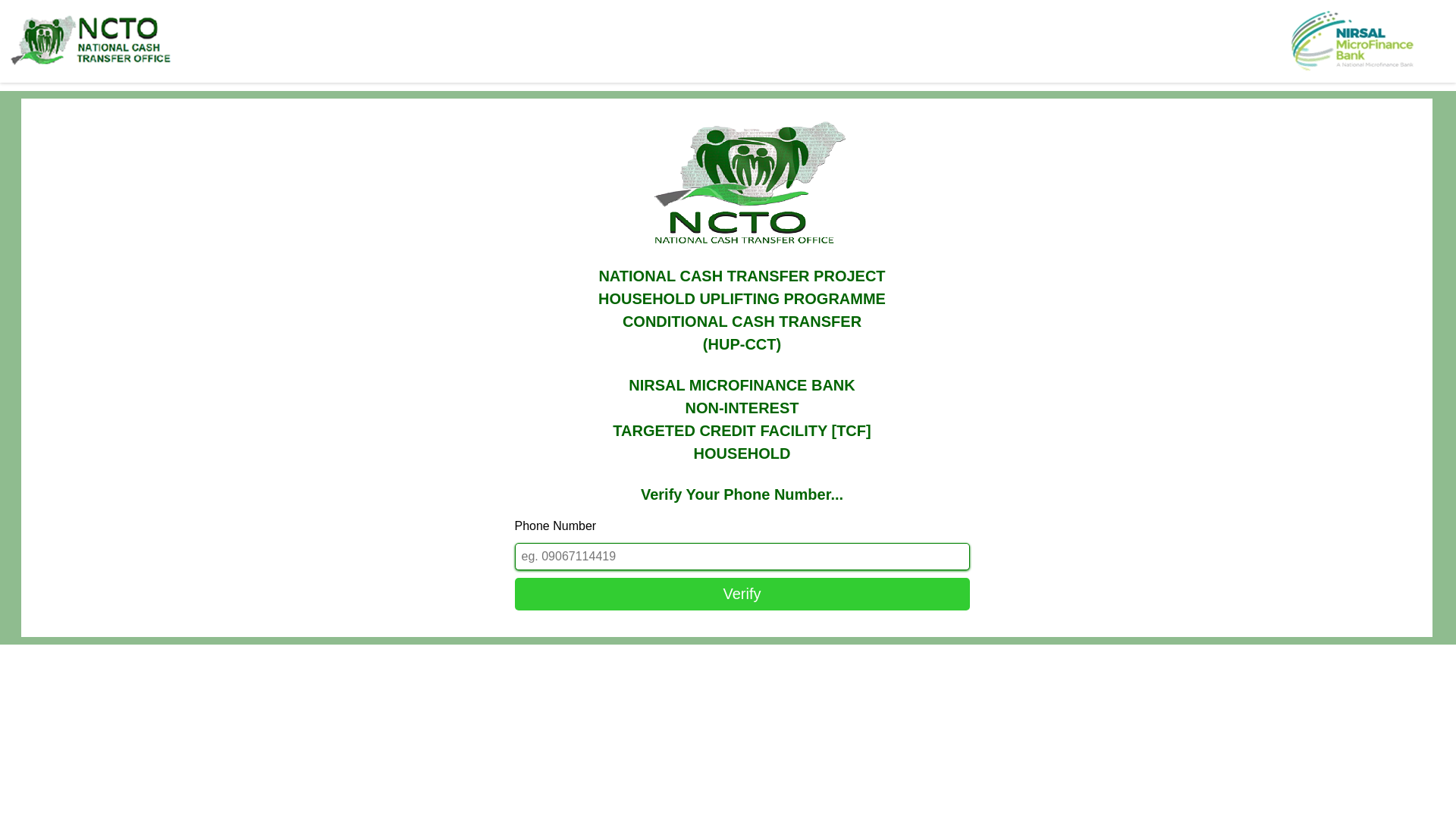 website screenshot of https://nctotcf.com.ng/