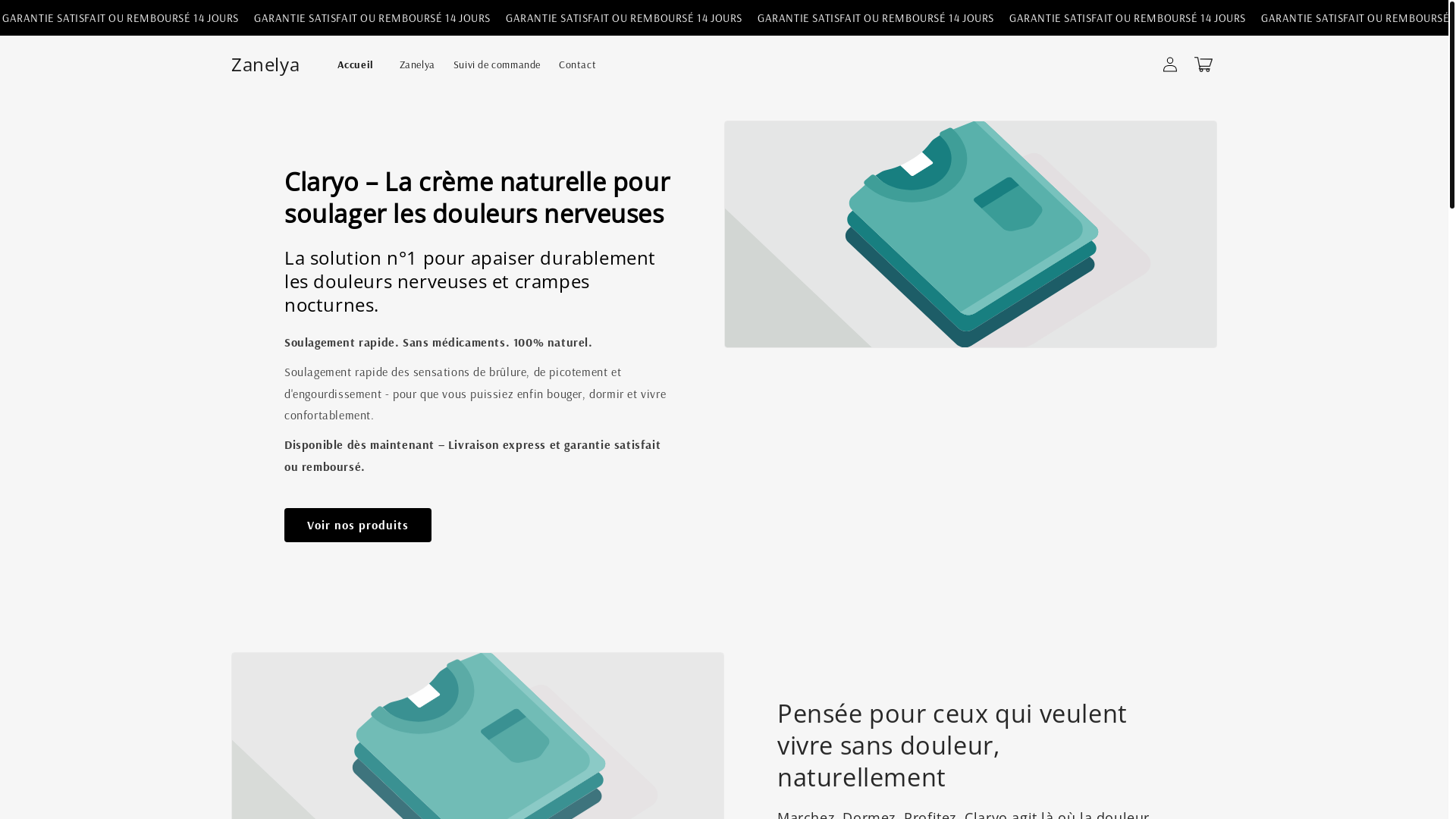 website screenshot of https://zanelya.com/