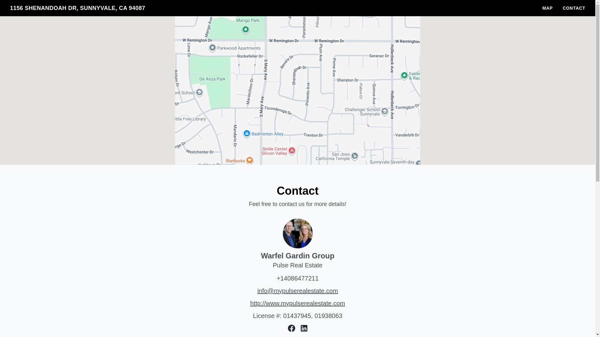 website screenshot of https://1156shenandoahdr.com/