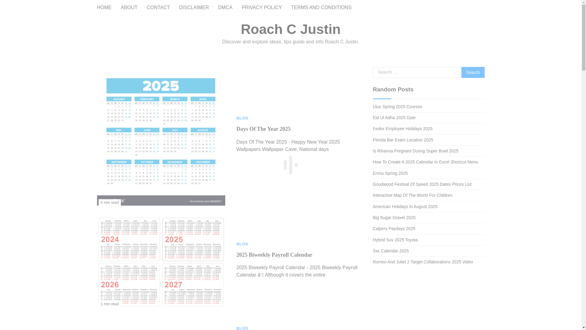 website screenshot of https://roachcjustin.pages.dev/