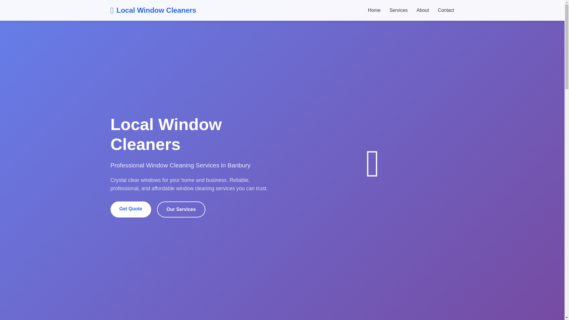 website screenshot of https://windowwashersbanbury.co.uk/