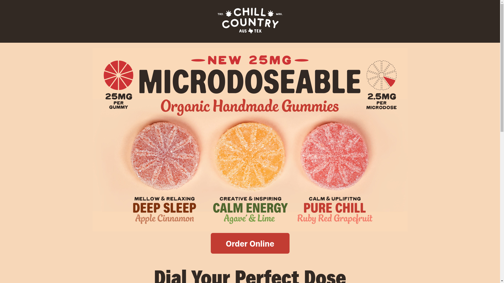 website screenshot of https://chillcountryatx.com/