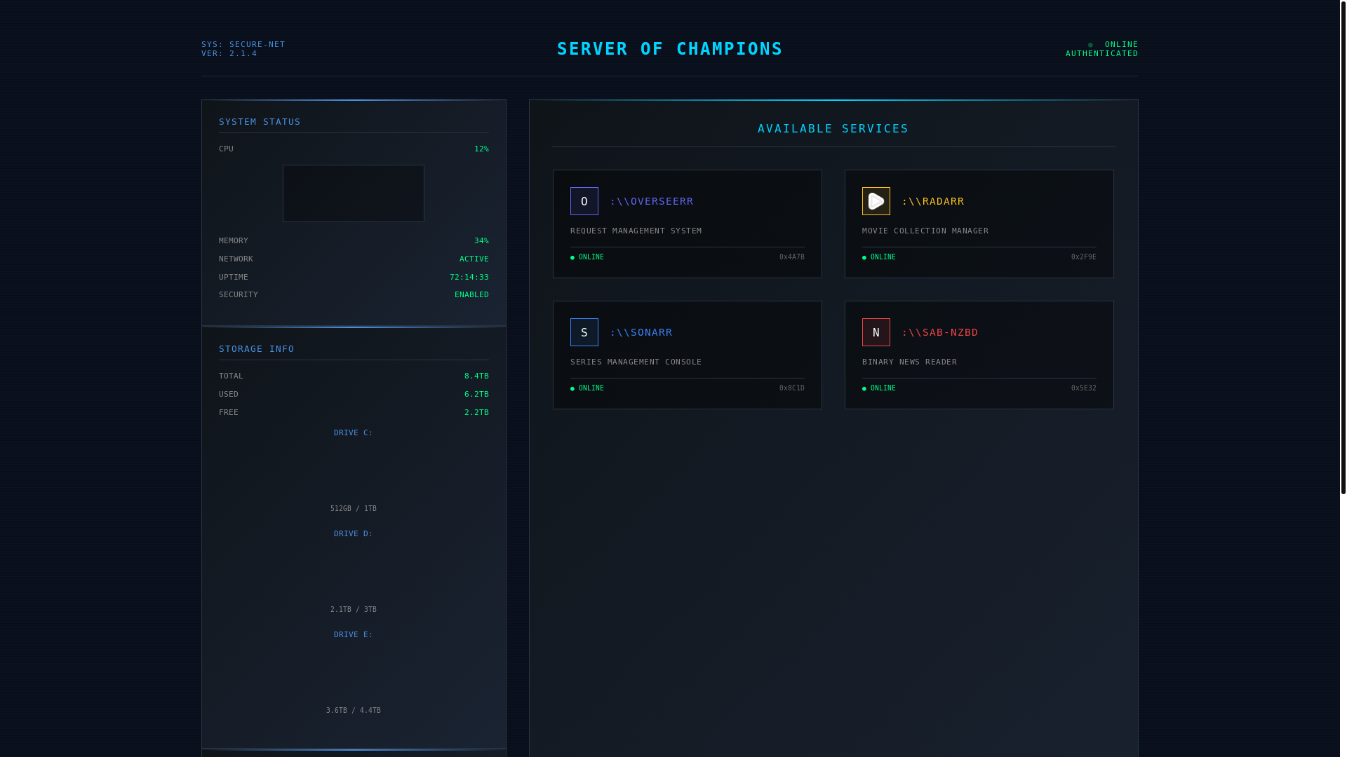 website screenshot of https://serverofchamps3.pages.dev/