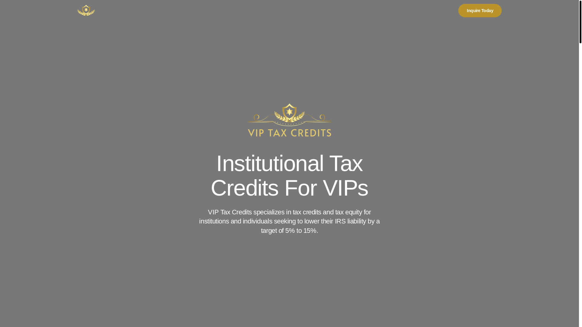 website screenshot of https://pureviptaxcredits.info/