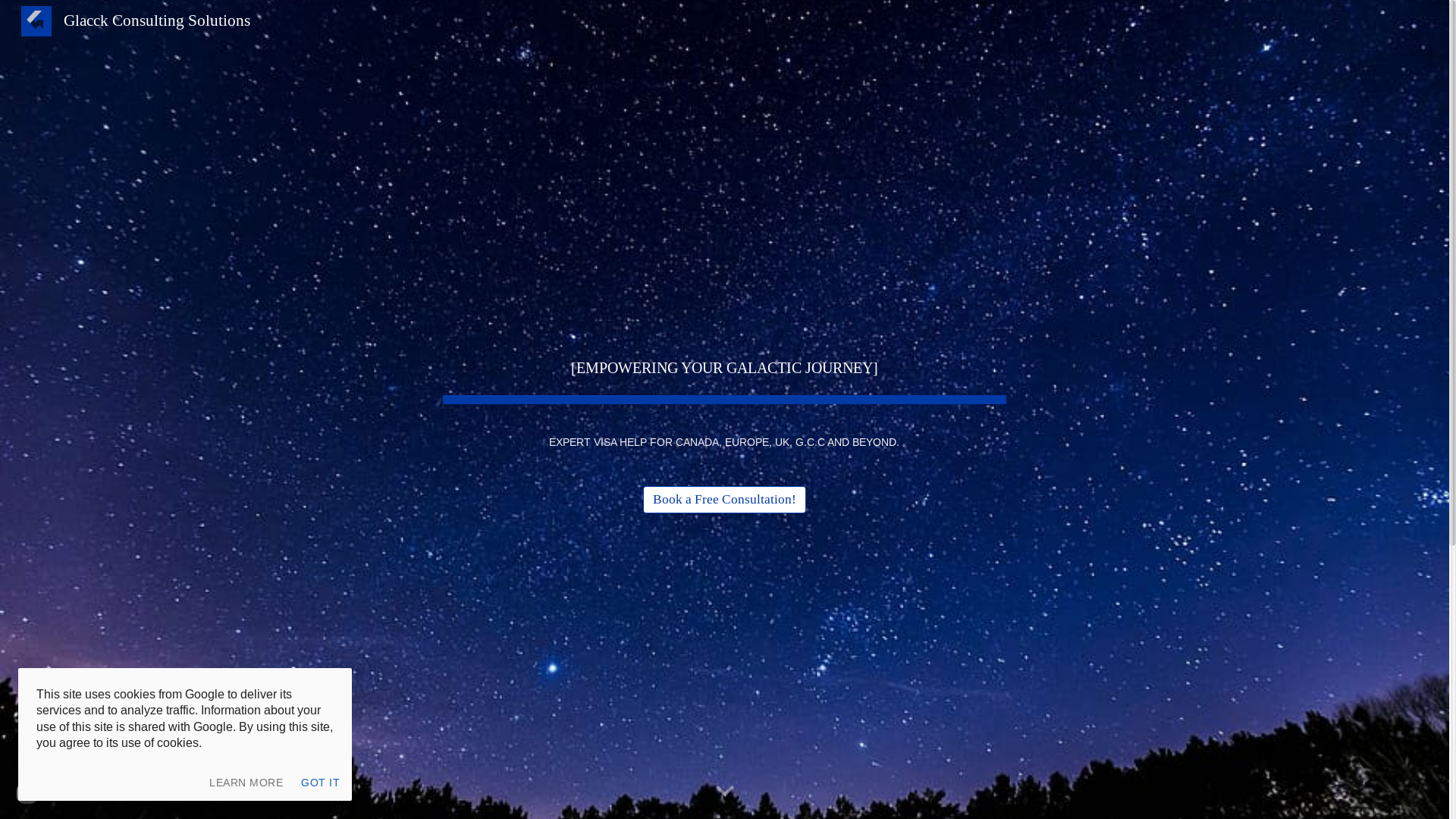 website screenshot of https://glacck.com.pk/