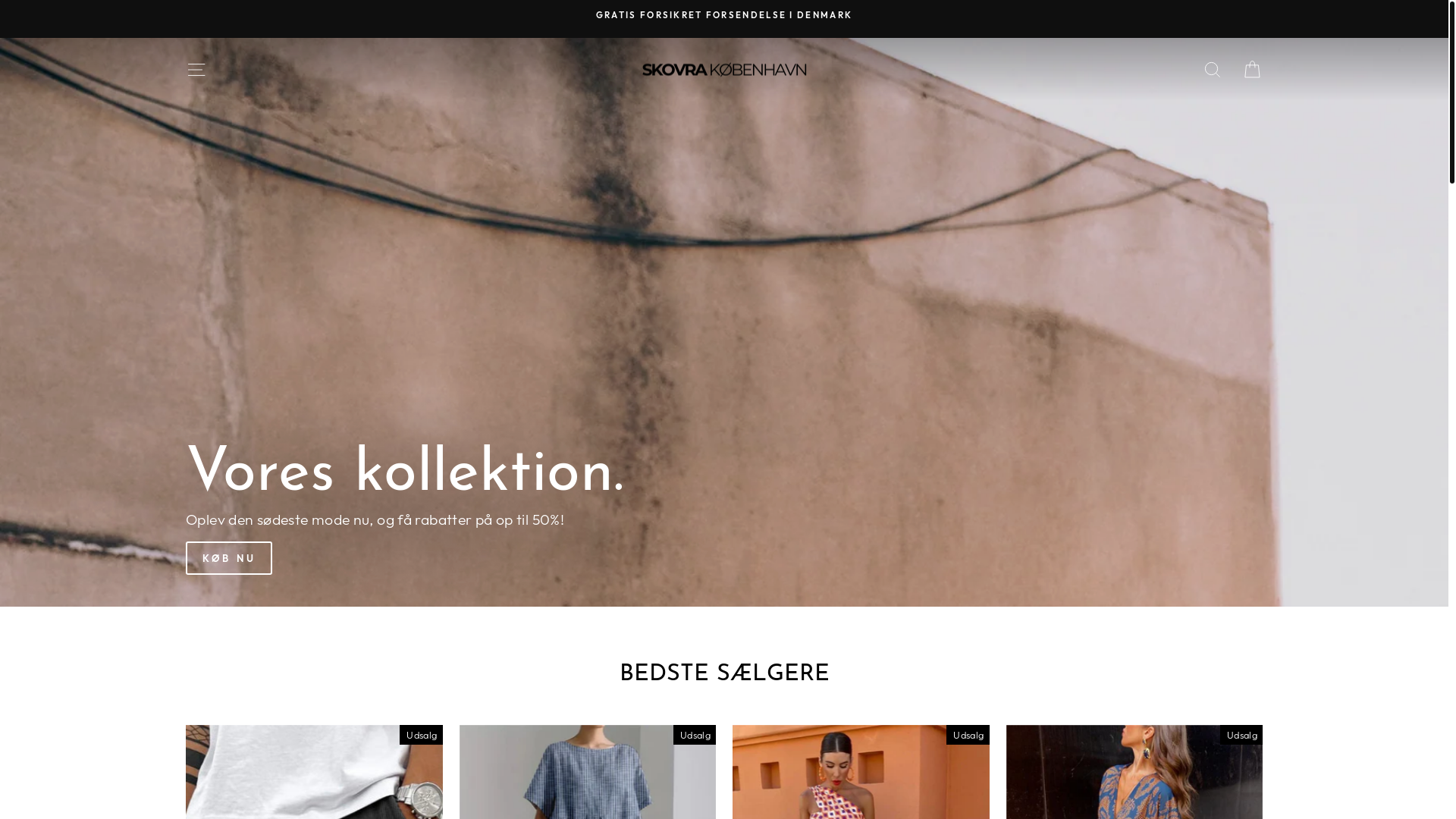 website screenshot of https://holmgren-kobenhavn.com/