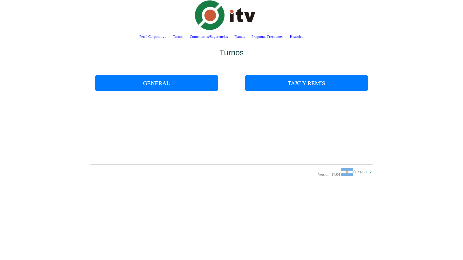 website screenshot of https://inspeccion-tecnica-vehicular.com/