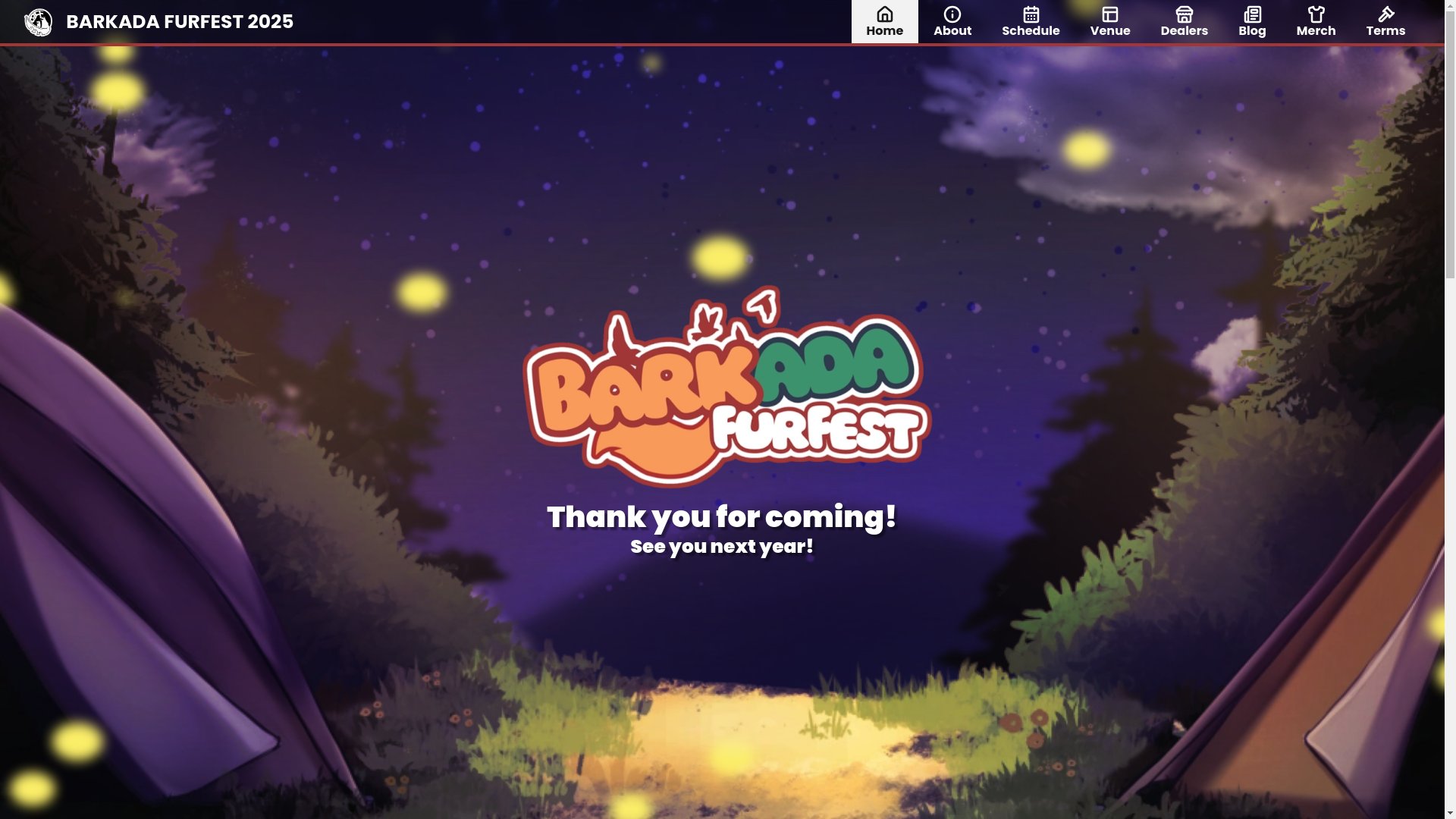 website screenshot of https://barkadafurfest.ph/