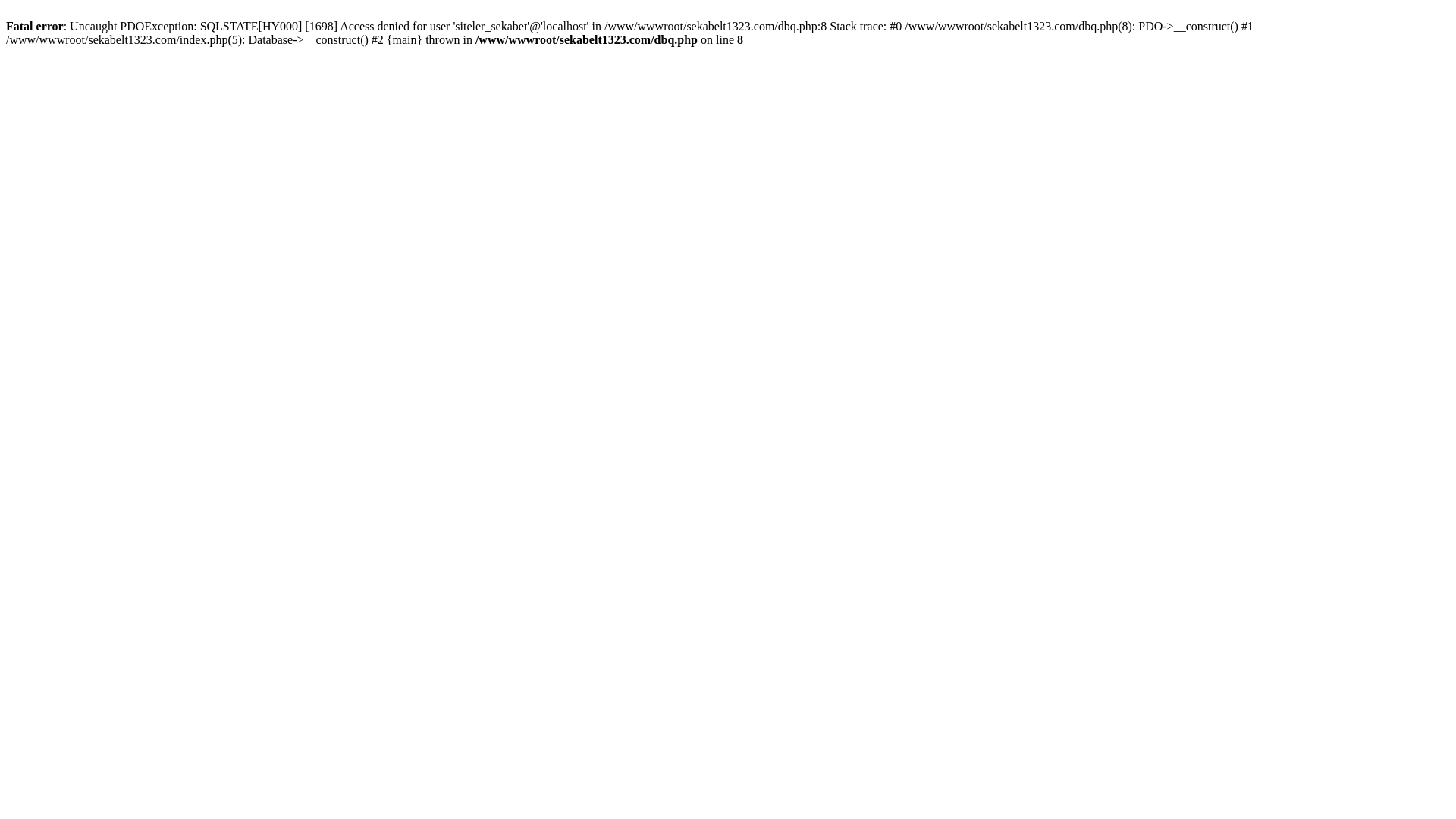 website screenshot of https://sekabelt1323.com/