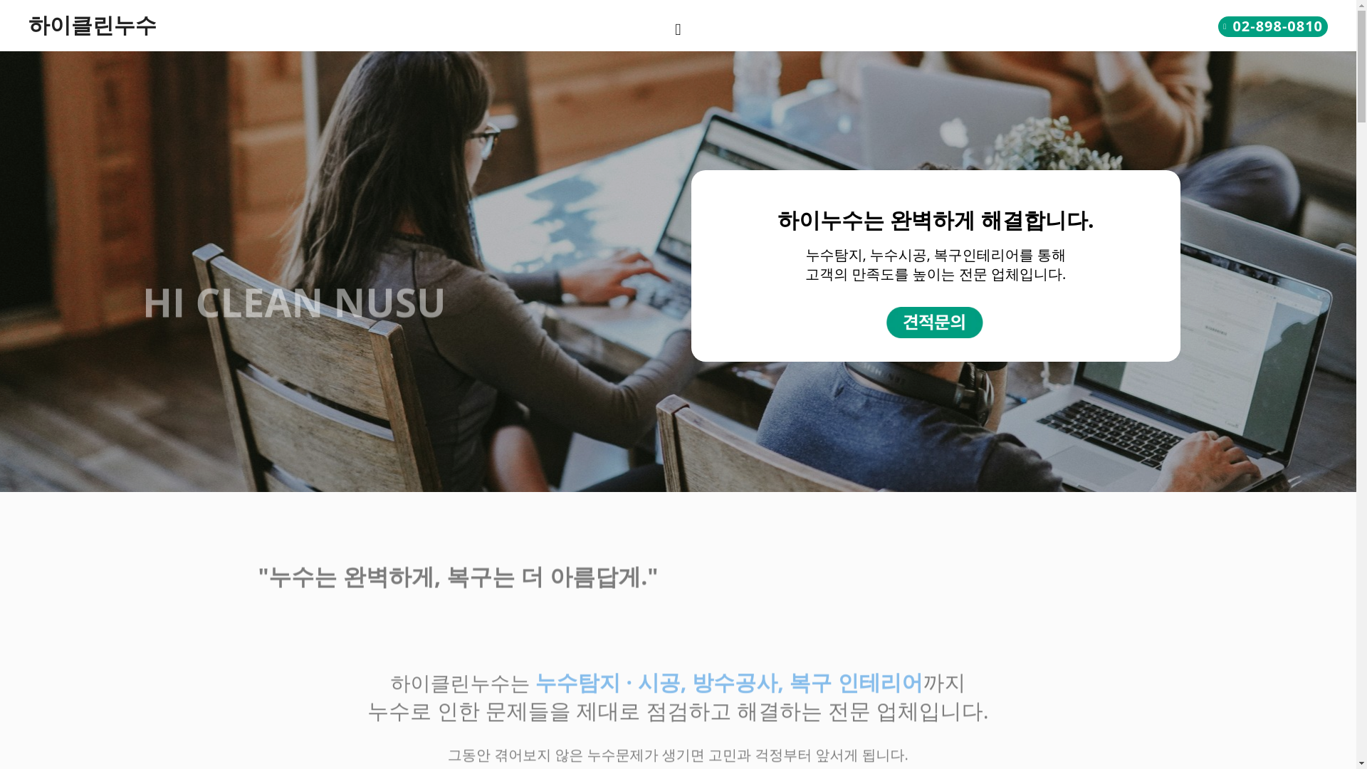 website screenshot of https://hicleanns.com/