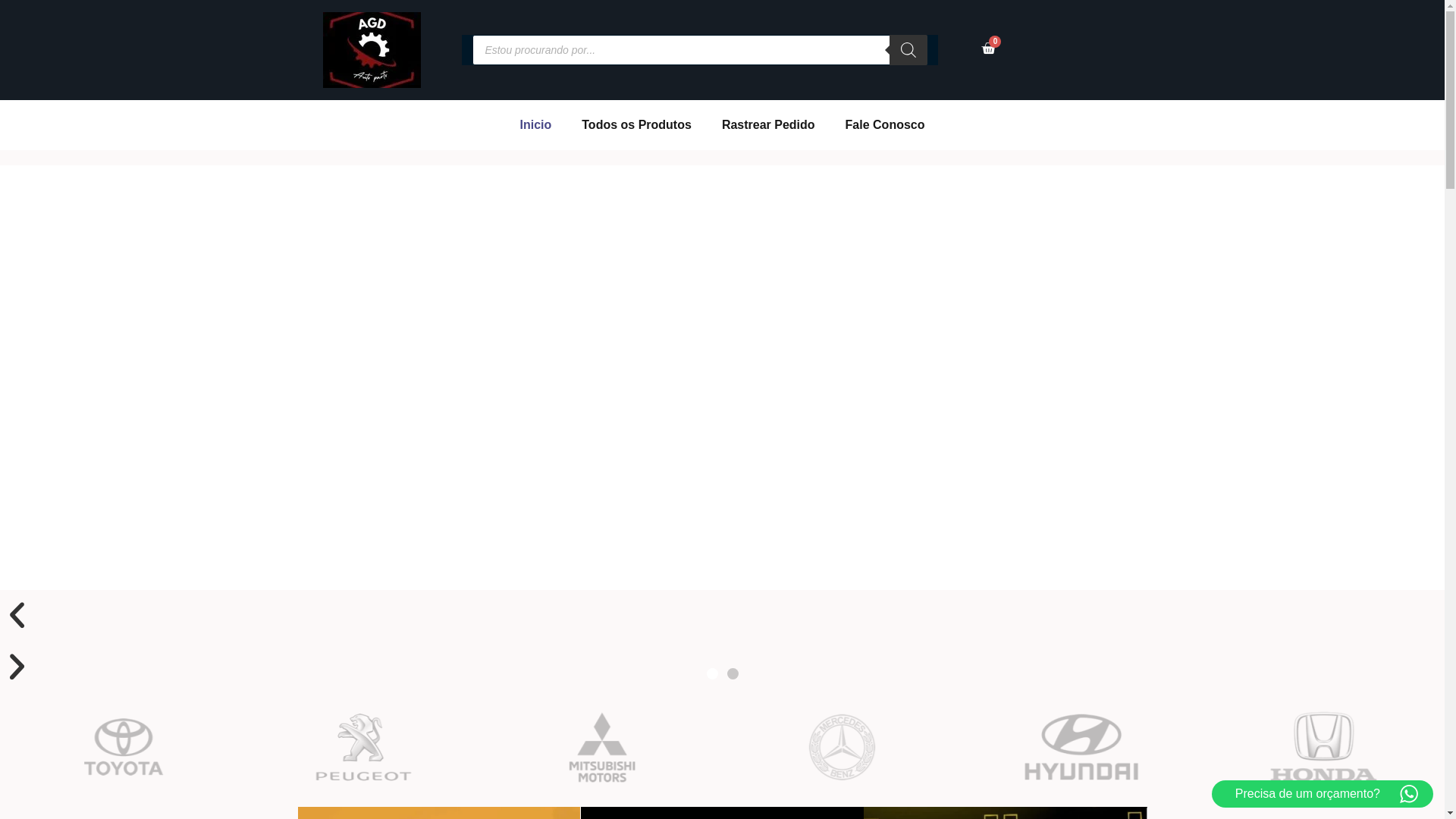 website screenshot of https://rtxautopecas.com/