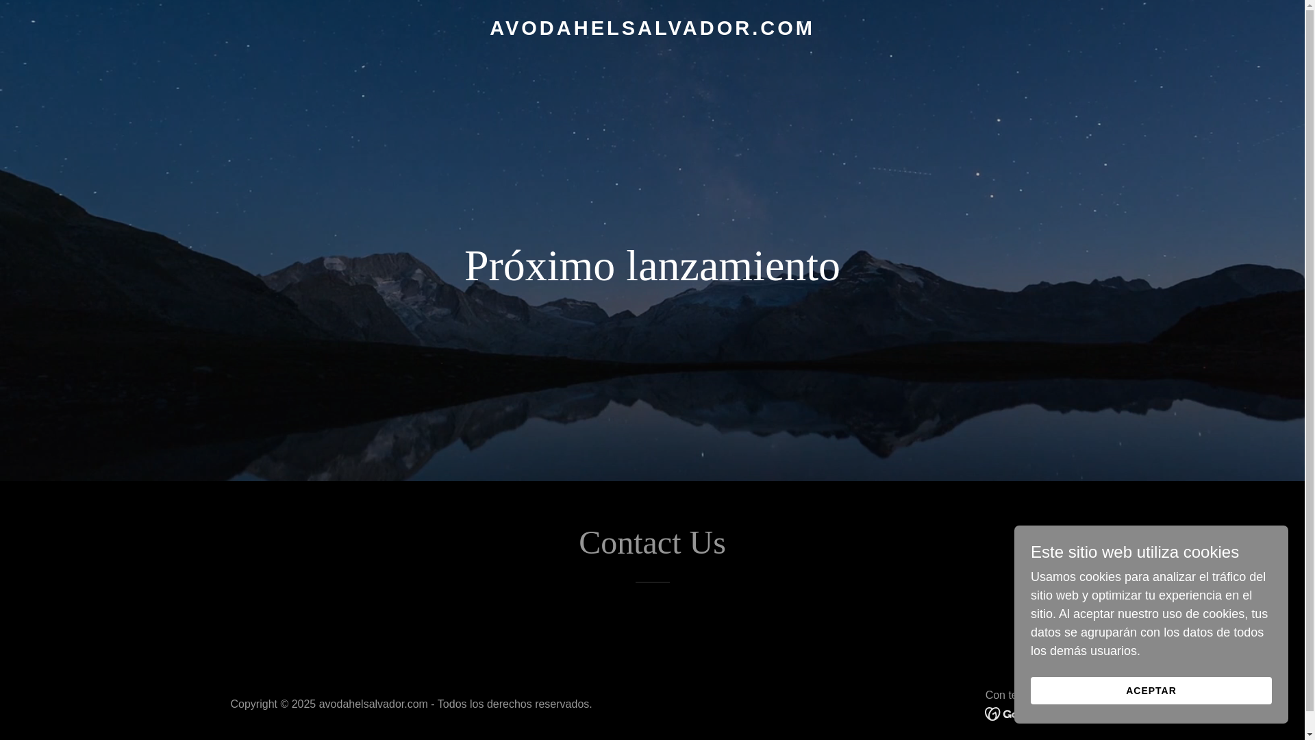 website screenshot of https://avodahelsalvador.com/