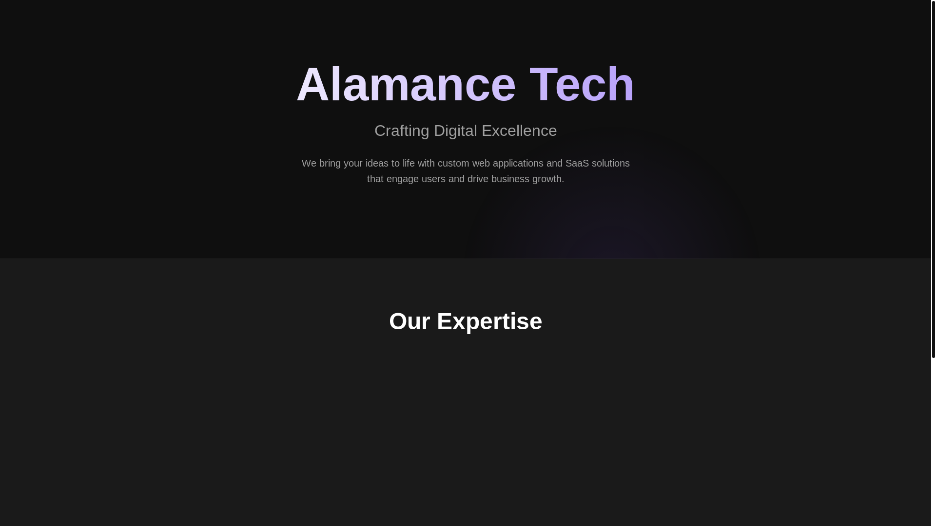 website screenshot of https://alamance-tech.pages.dev/