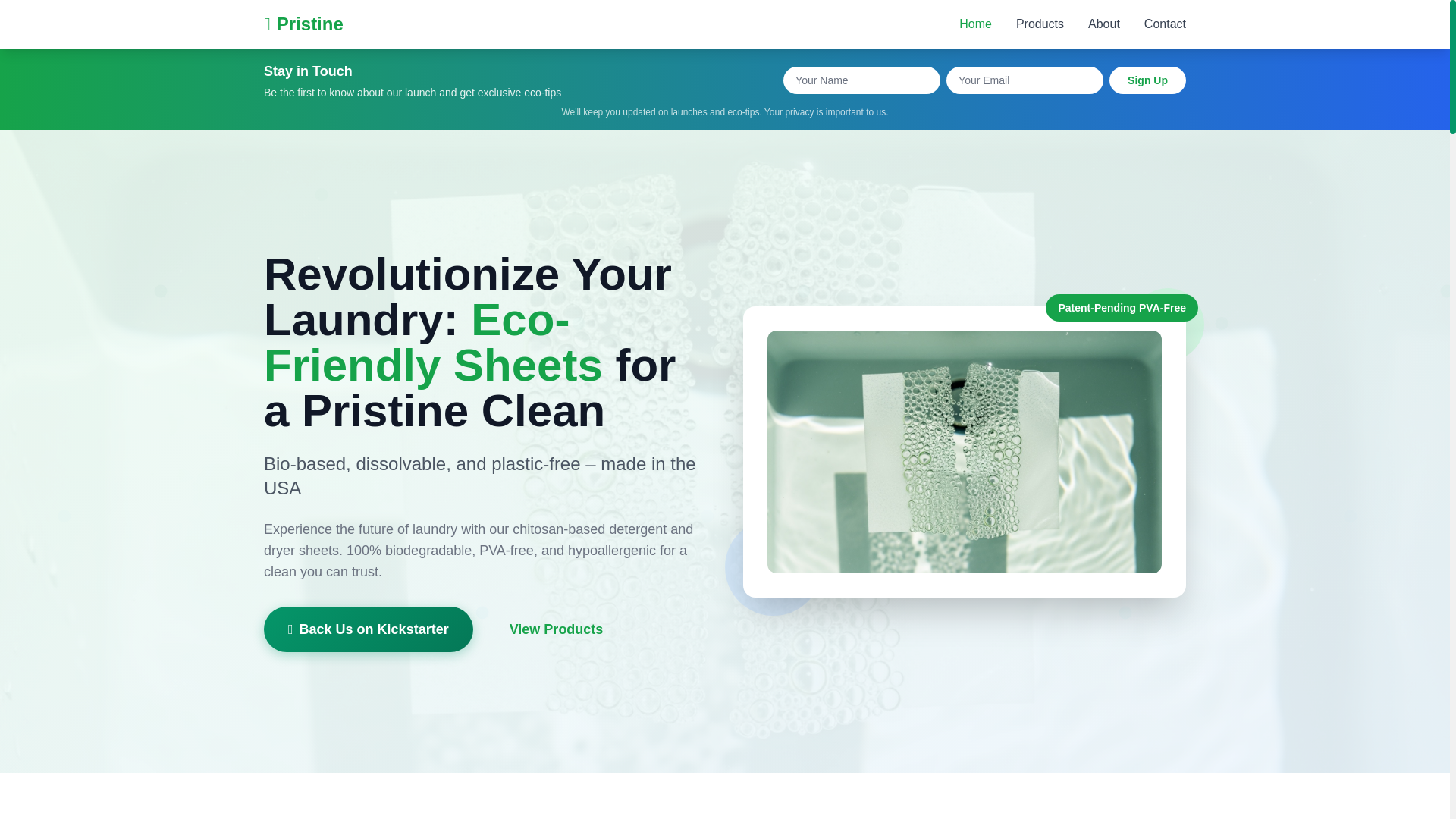 website screenshot of https://pristine4.pages.dev/