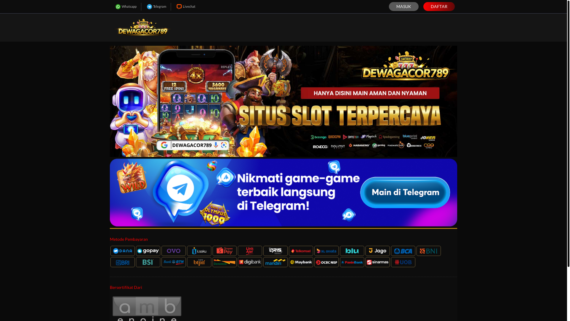 website screenshot of https://dewadragon.pages.dev/