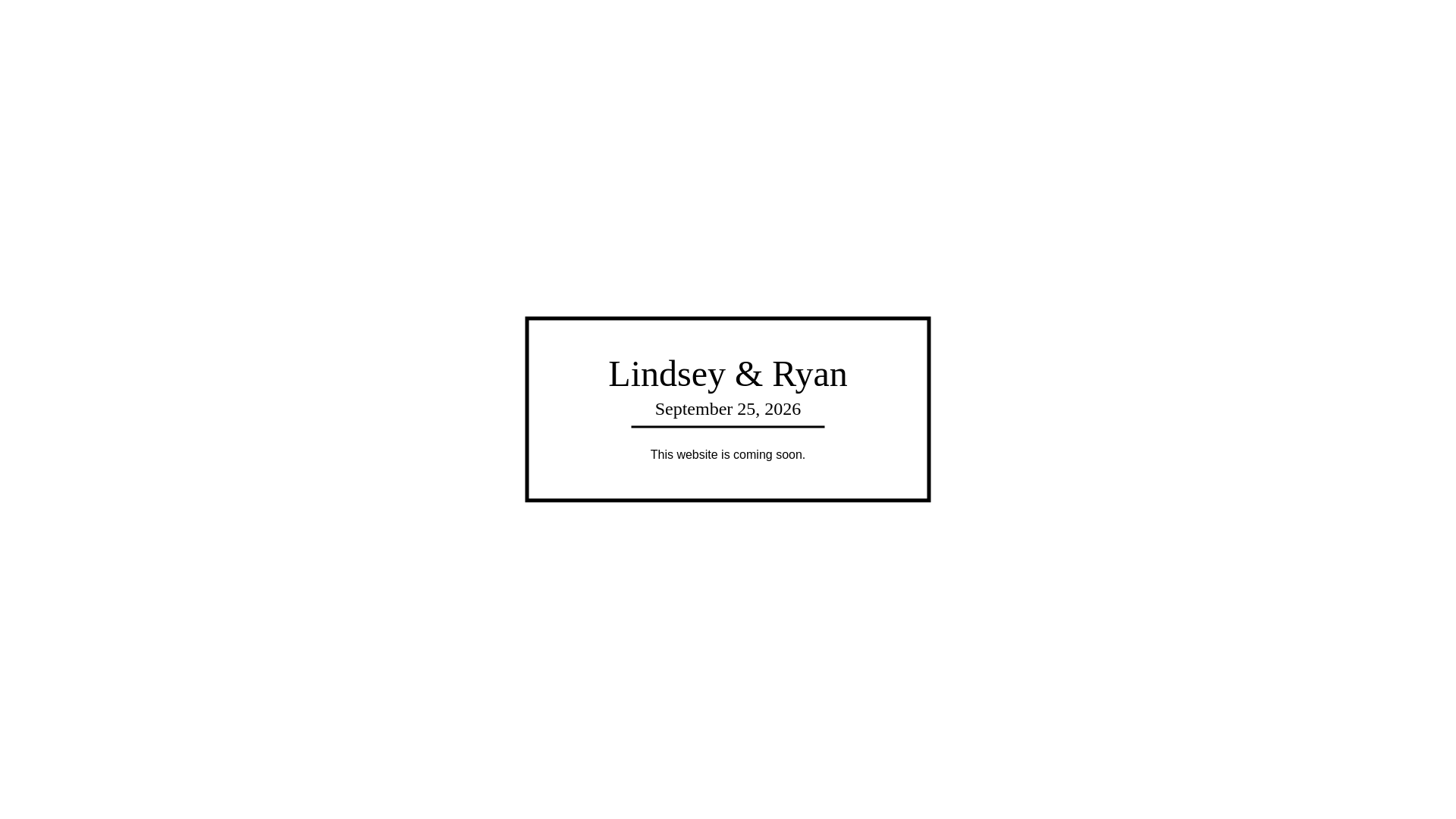 website screenshot of https://ryanloveslindsey.com/