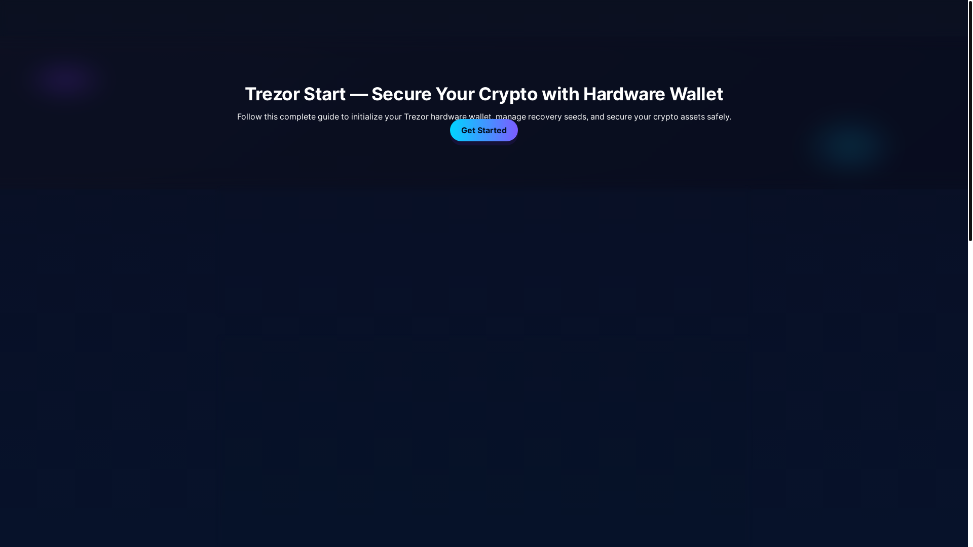 website screenshot of https://trezoriostarthome.pages.dev/