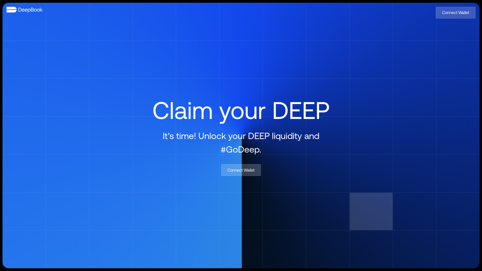 website screenshot of https://deepbook.bet/