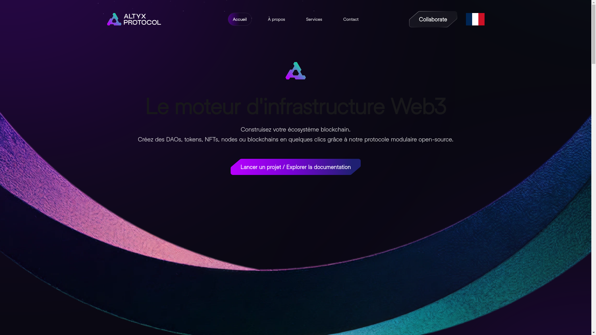 website screenshot of https://altyx-protocol.pages.dev/